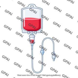 Blood iv bag