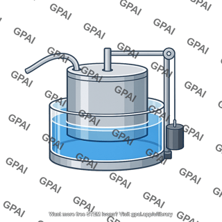 Water seal spirometer