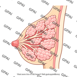 Mammary gland anatomy