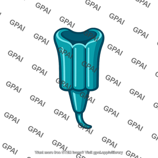 Stylized tooth