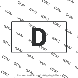 Wason selection card letter d