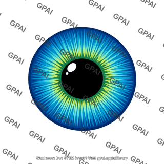 Iris of eye