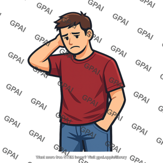 Sad man