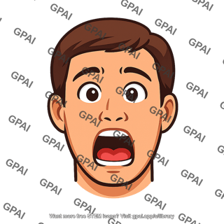 Emotional reaction face