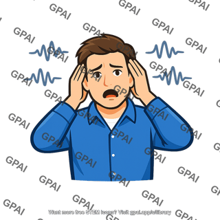 Man hearing voices