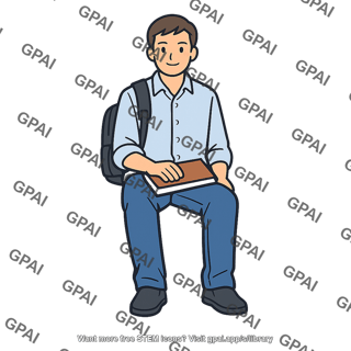 Male college student