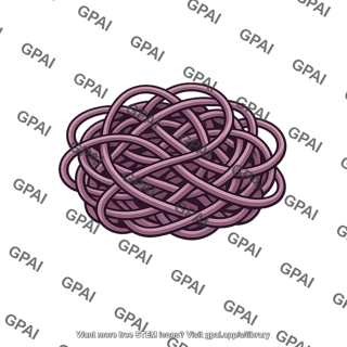 Tangled fibers