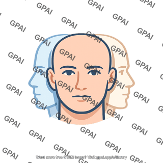 Human head dissociated