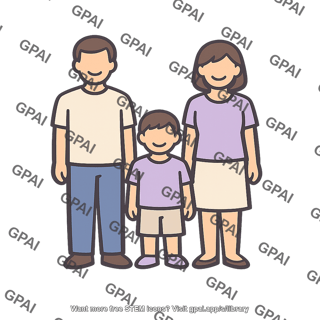 Family of three