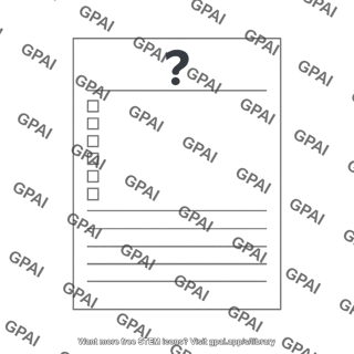 Memory test response sheet