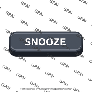 Snooze button