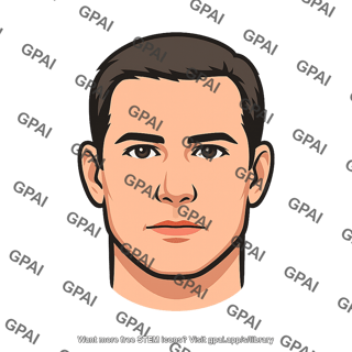 Man face neutral