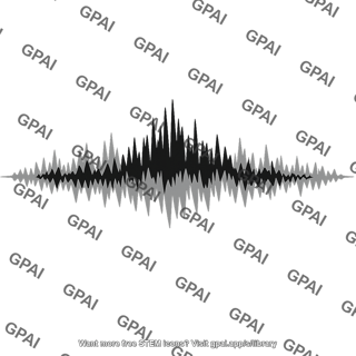 Hissing crowd sound wave