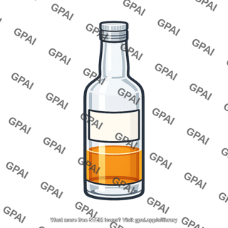 Alcohol bottle
