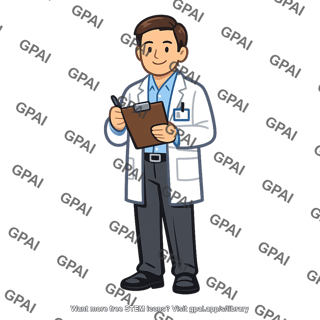 Scientist with clipboard