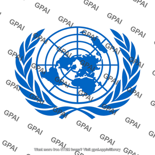 United nations emblem