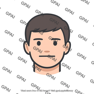 Man neutral expression
