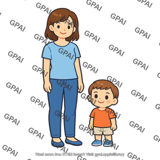 Mother toddler pair