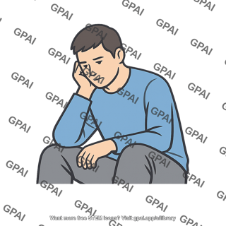 Pensive man