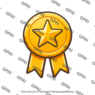 Gold medal award