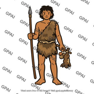 Hunter gatherer human