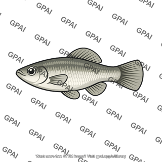 Silvery fish