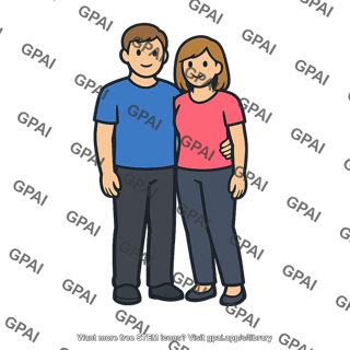 Human couple