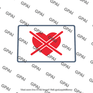 Crossed out heart
