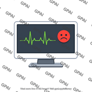 Computer monitor biofeedback