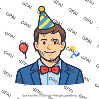 Party guest man