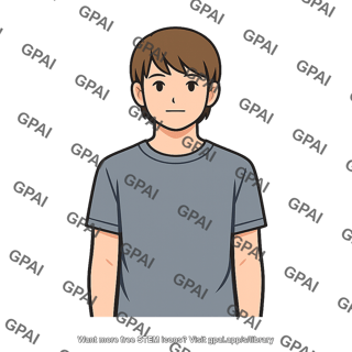 Adolescent waist up