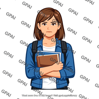 College woman emotion suppressed