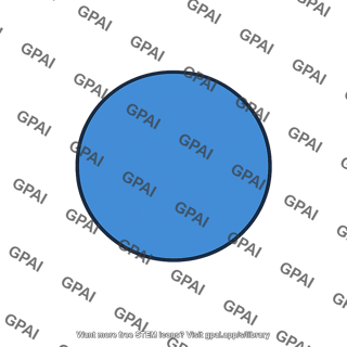Blue circle