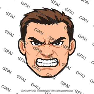 Aggression face