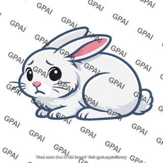 Fearful rabbit
