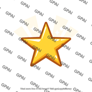 Golden star