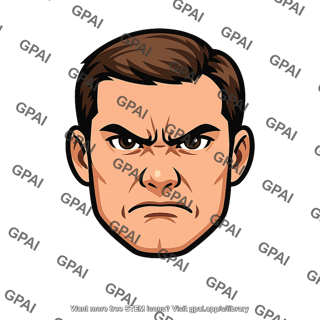 Facial expression angry