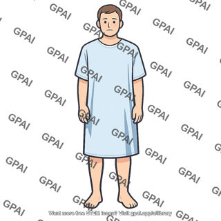 Hospitalized man