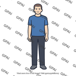 Man standing neutral