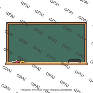 Classroom blackboard