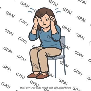 Participant stressed