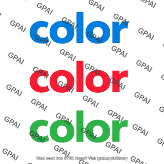 Color word colored ink