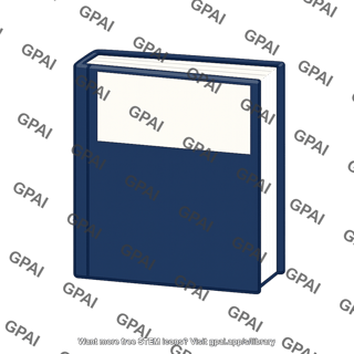 Blue hardcover book