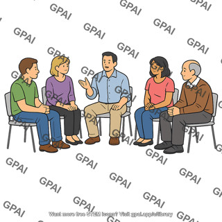 Self help group meeting