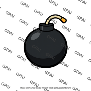 Cartoon bomb