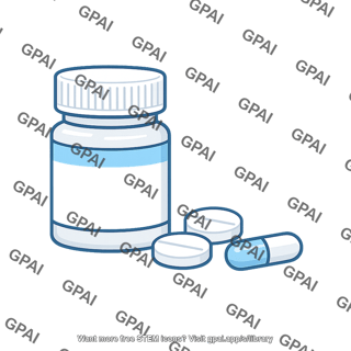 Medicine bottle with tablets