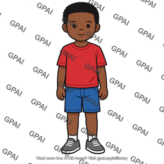 Black child