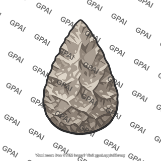 Stone hand axe