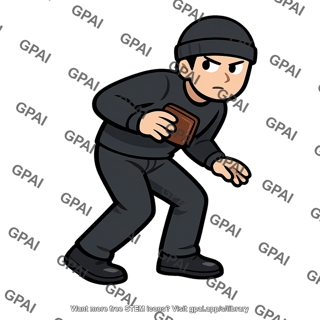 Person stealing