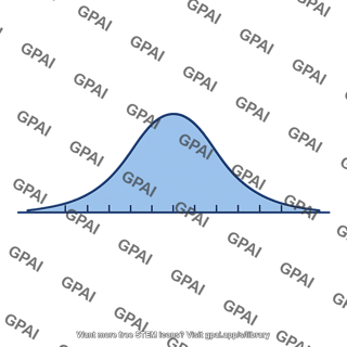 Normal distribution curve